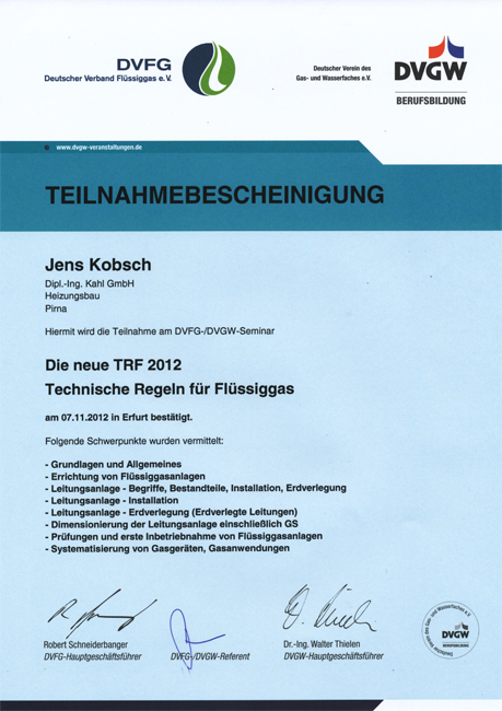 2012-11-07 Teilnahmebescheinigung Jens Kobsch