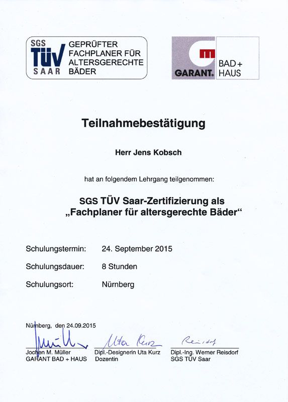 2015-09-24 Teilnahmebestätigung Jens Kobsch